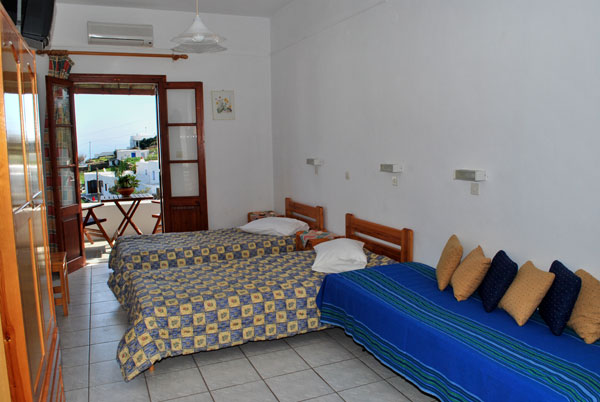 The rooms and studios Letta at the centre of Apollonia