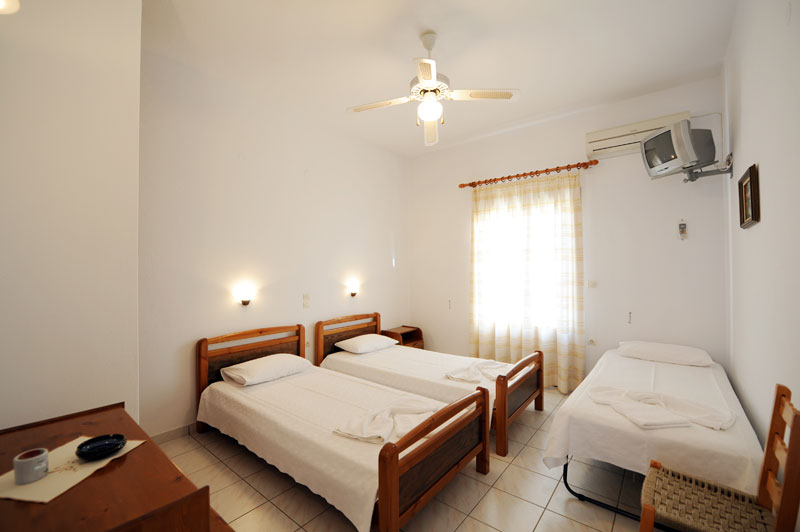 Katerina rooms in Agia Marina of Kamares with magical sunset views