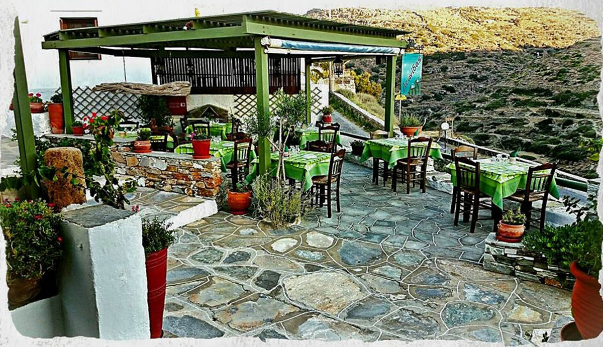 Leonidas restaurant, Kastro - Sifnos