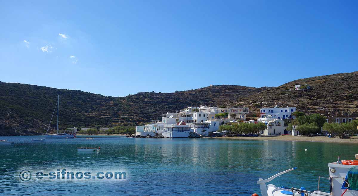 Der Strand von Faros auf Sifnos