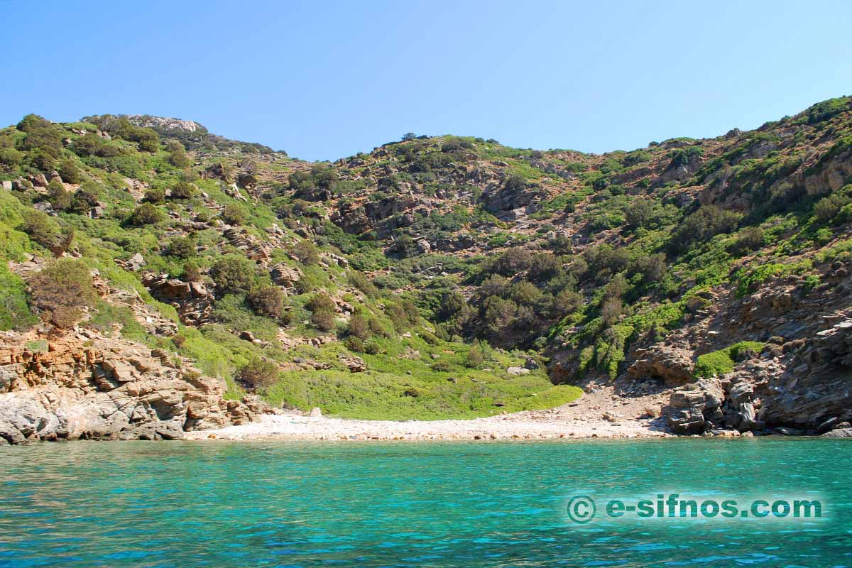 Der kleine Strand Tsoha