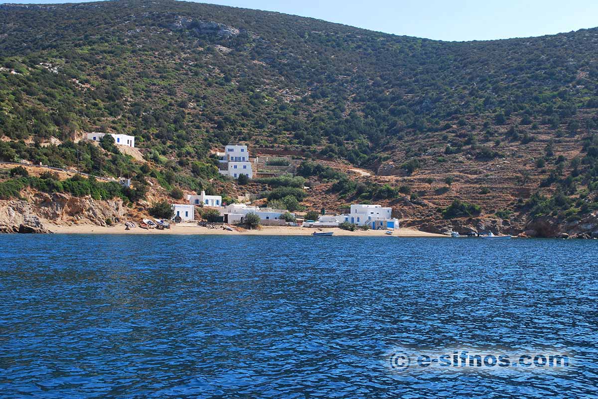Strand Tsopos in Vathi