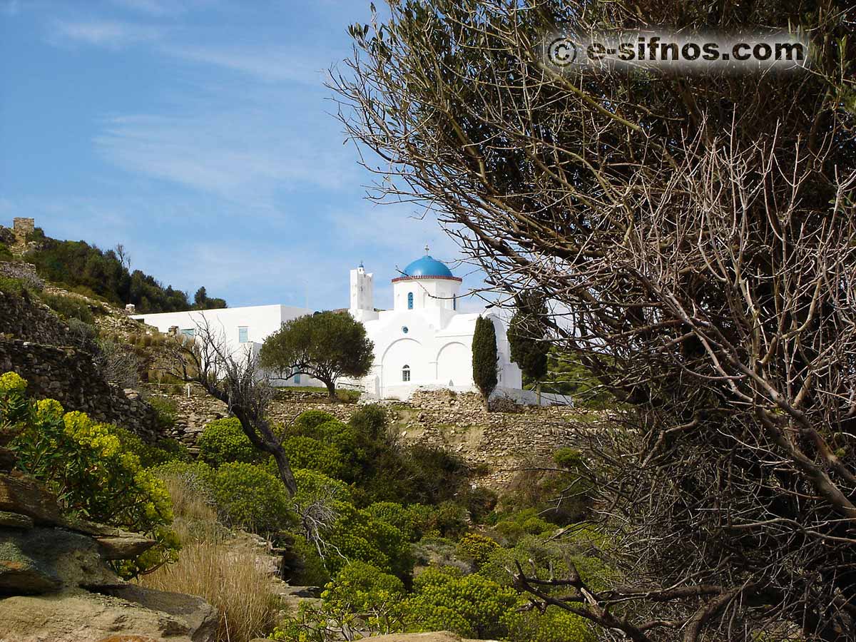 Das Kloster Panagia Poulati