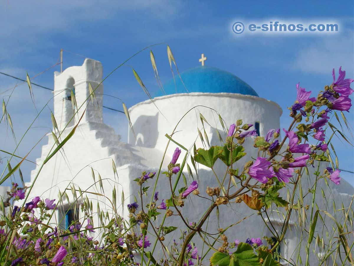 Die Kapelle Panagia Troulakiani an der Straße nach Cheronissos