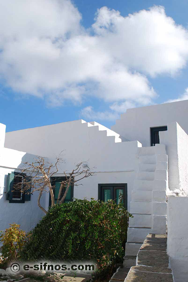 Innenhof eines Hauses in Apollonia