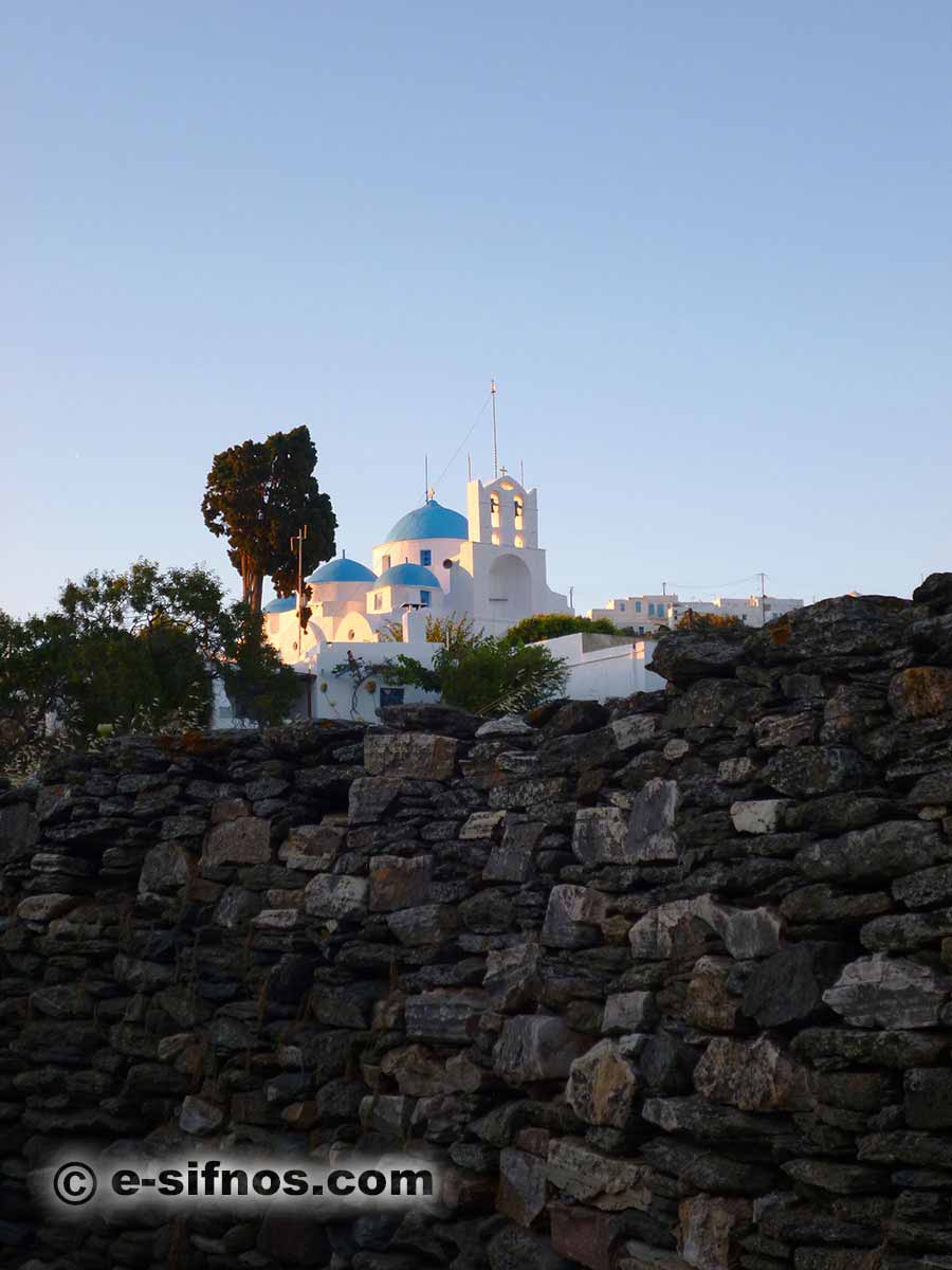 Die Kirche Panagia Koghi in Artemonas