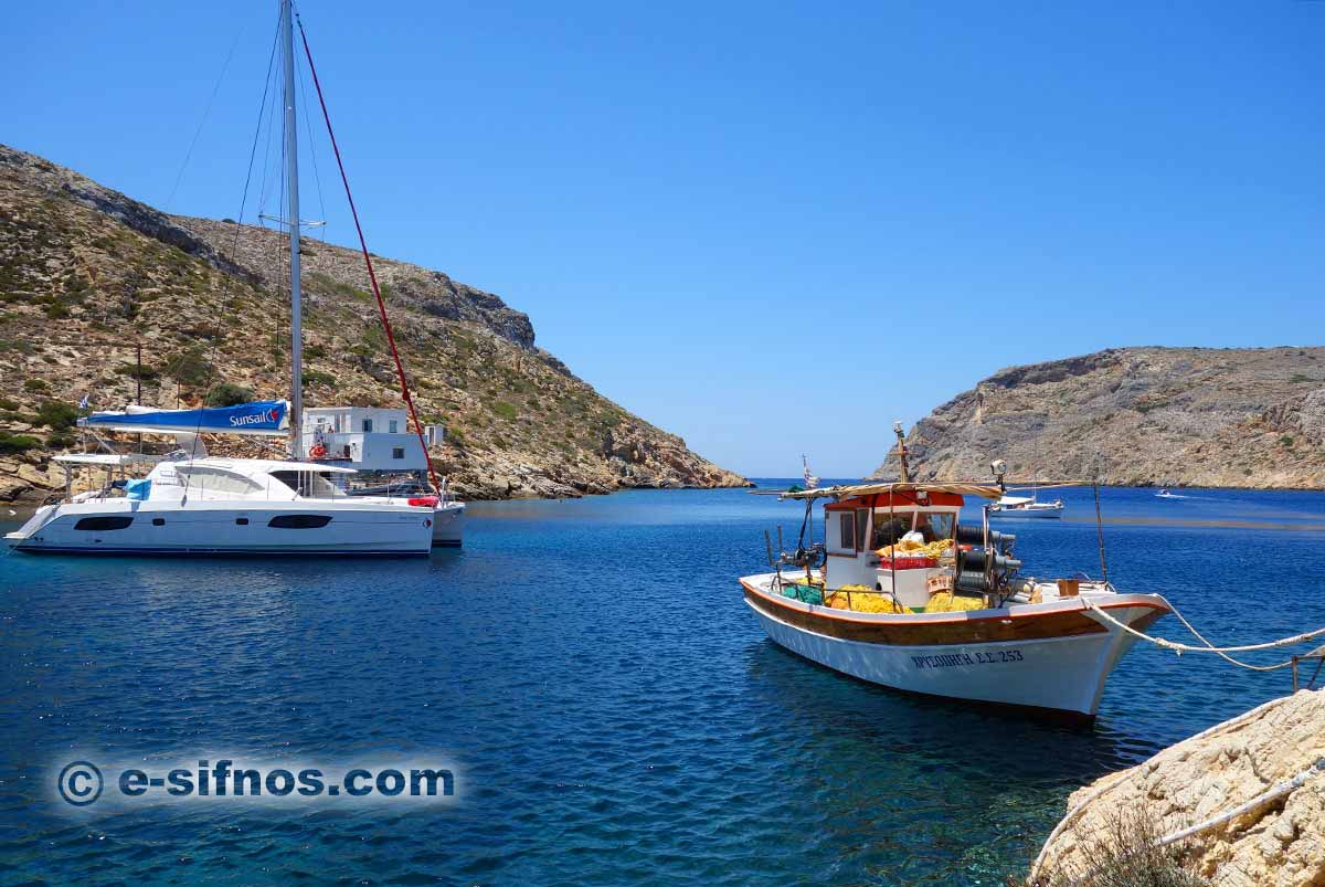Stille in der Bucht von Cheronissos