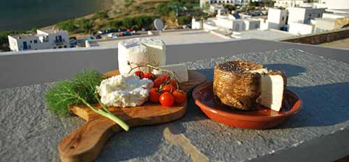 Traditionelle Produkte von Sifnos