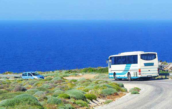 Bus auf Sifnos