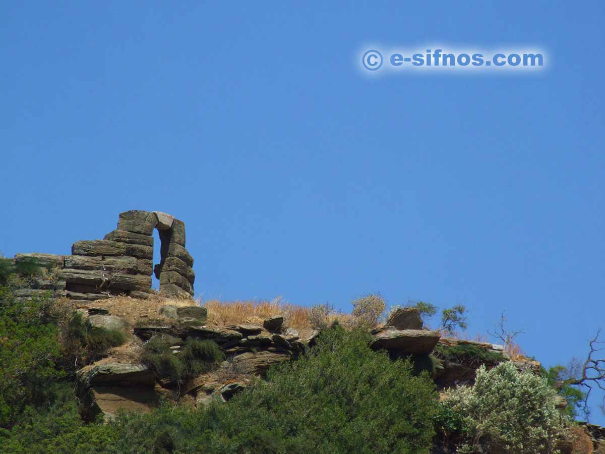 Antiker Turm auf Sifnos