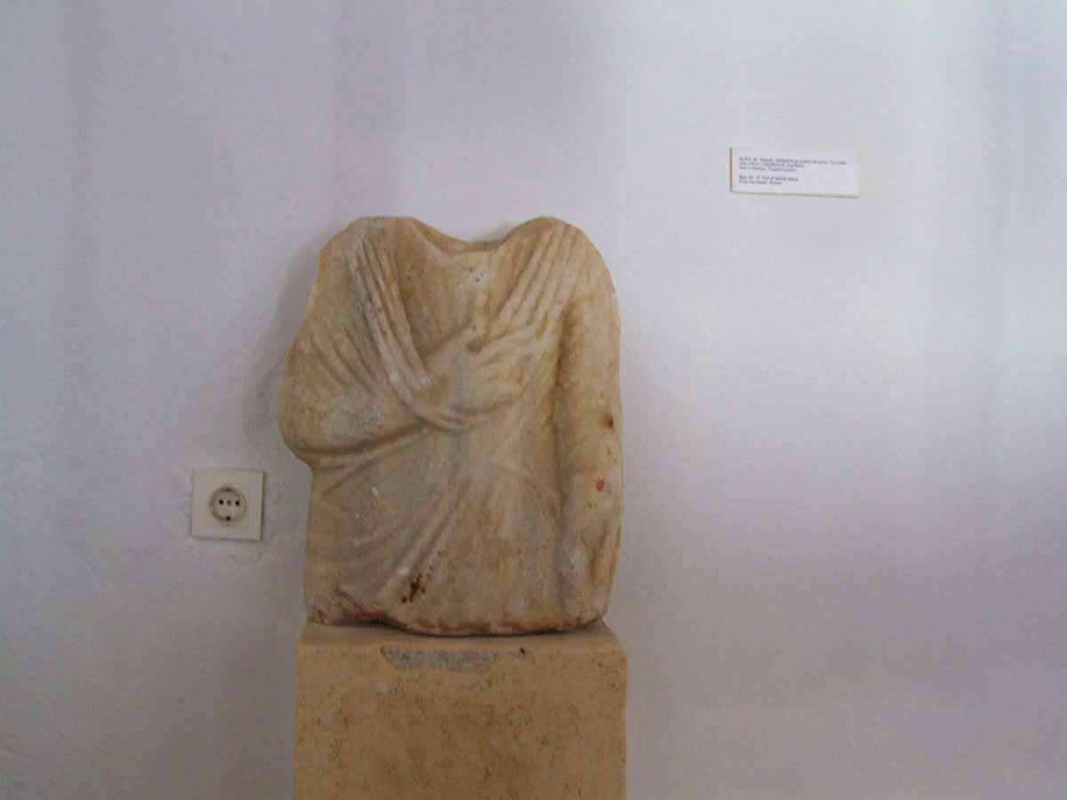 Ausstellungsstück im Archäologischen Museum von Sifnos