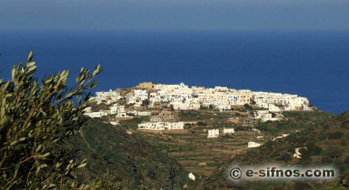 Das Dorf Kastro auf Sifnos