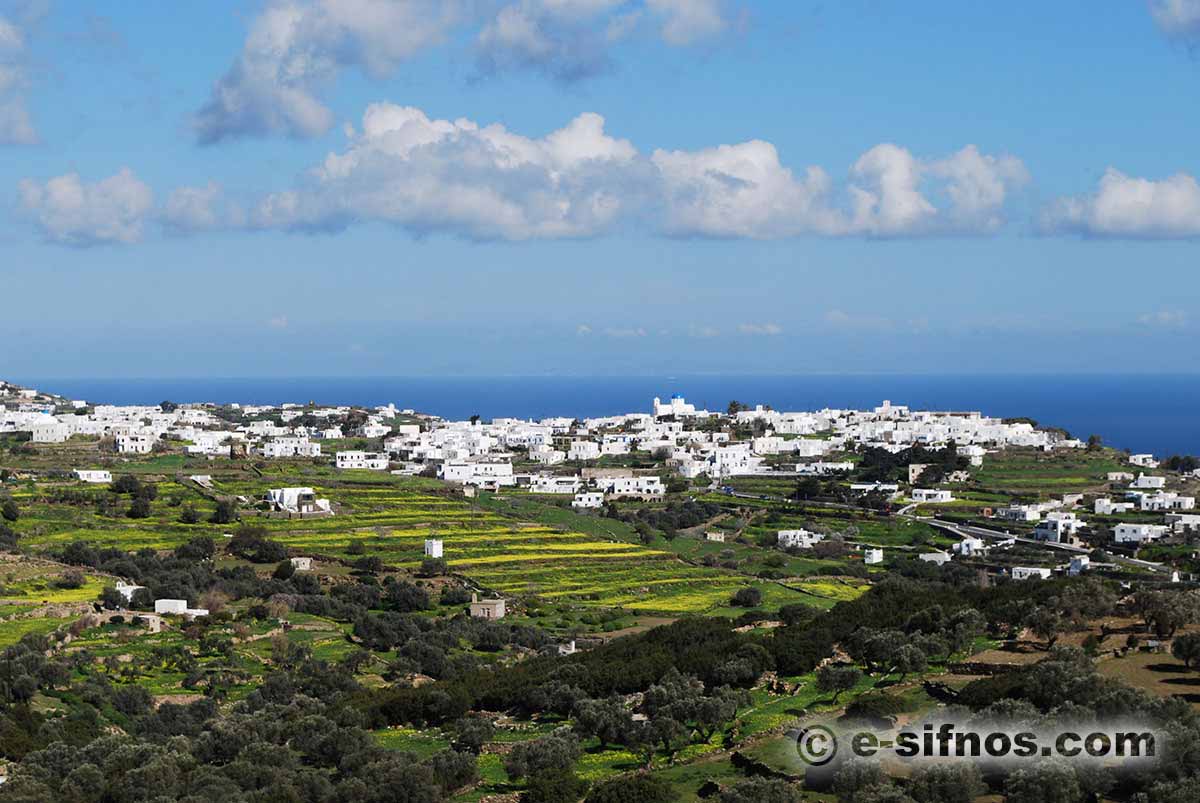 Die zentralen Dörfer von Sifnos