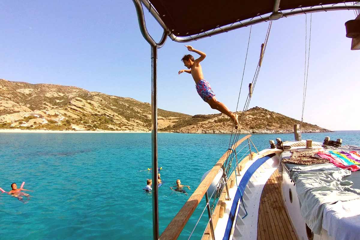 Kreuzfahrt in Sifnos und Polyaigos