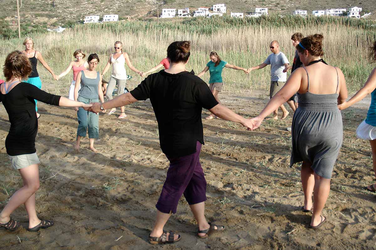 Traditioneller Tanzunterricht auf Sifnos