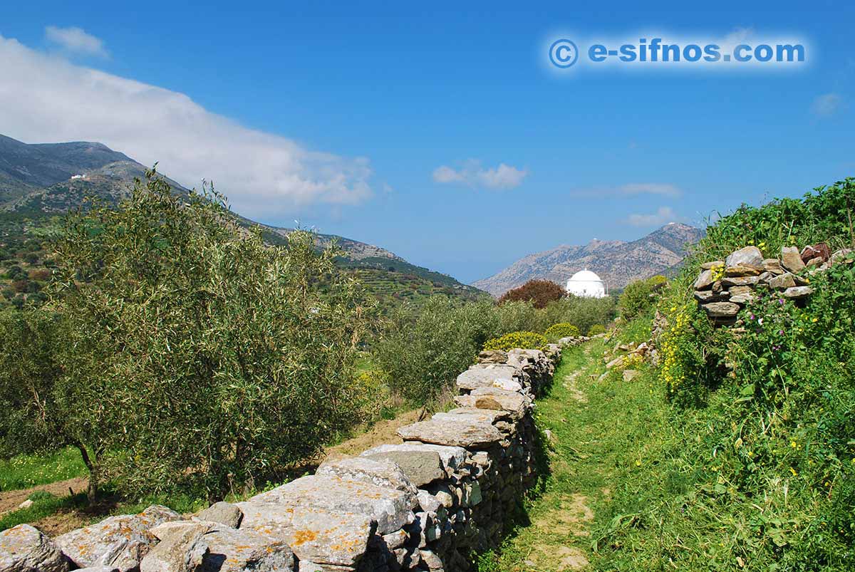 Wanderweg von Apollonia nach Kamares