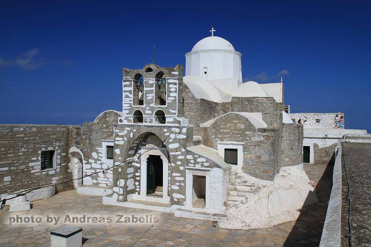 Das Kloster des Propheten Elias auf Sifnos
